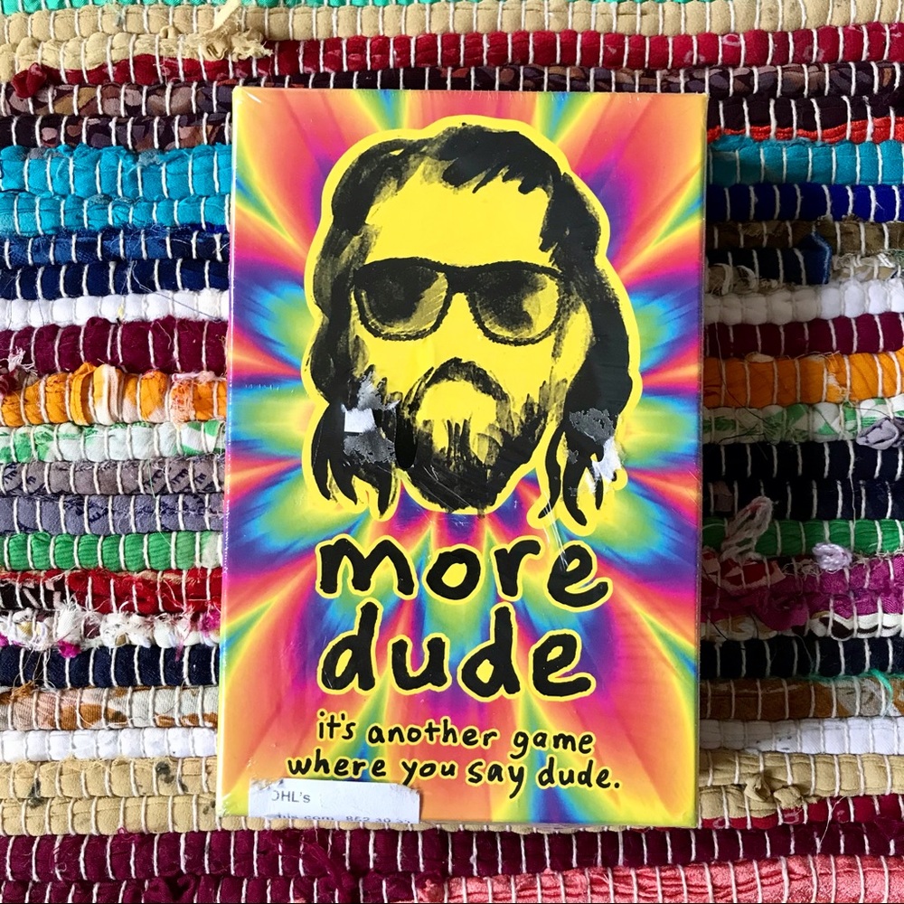 NWT ~ More Dude card game
